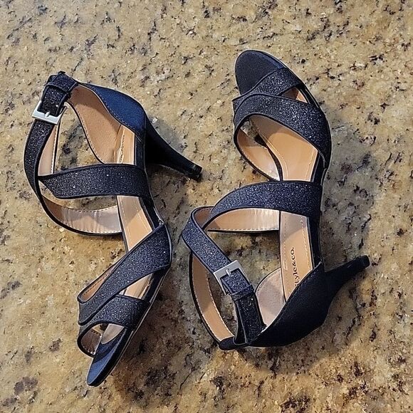BRAND NEW STYLE & CO. WOMEN'S PRAVATI ANKLE STRAP SANDAL HEELS - Picture 9 of 15
